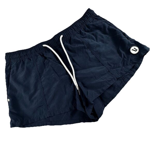 Vuori Sunwashed Short Women S Navy 2.5" Drawstring Pockets Active Sports Stretch - Picture 1 of 8